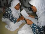 Girls Talking at Youth Program in Indonesia